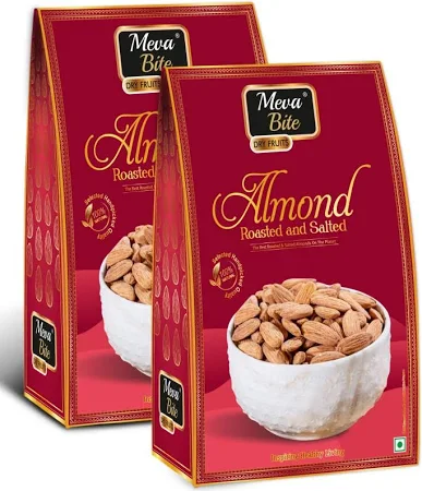 Mevabite Premium Natural Almonds Salted Roasted